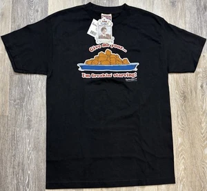 Vintage Napoleon Dynamite Movie Promo Tater Tots Shirt Medium NWT Mighty Fine - Picture 1 of 6