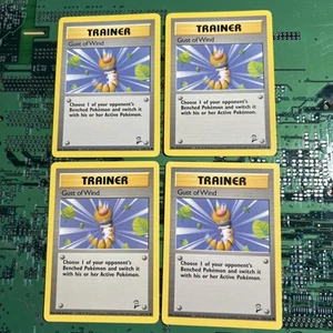 Gust of Wind 120/130 Base Set 2 Trainer Pokemon Card WOTC Vintage 4 - Picture 1 of 4