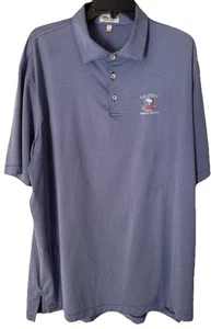 Peter Millar Hemd Herren XL gestreift Sommer Komfort Performance Golf Pebble Beach - Bild 1 von 9
