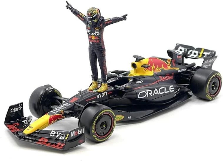 Gadget - Bburago F1 Red Bull Racing Rb19 (2023) #1 W/Verstappen Figure - 1 24 -