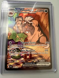 2025 Pokemon SV Destined Rivals DRI EN Arven's Mabossstiff ex 235/182 - Bild 1 von 2