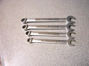 Set of (4) Craftsman USA =V= Combination Wrenches 13mm, 14mm, 15mm, 17mm RAo - Picture 1 of 8