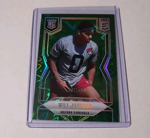 Donruss Elite Will Johnson #115 Green Status Explosion 2025 092/999 radiocontrol - Imagen 1 de 3
