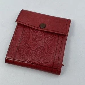 Portafoglio stile marocchino portamonete pelle bi-fold fatto a mano tasca unisex piccolo - Foto 1 di 10