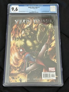 Spider-Man Indien #4 CGC Bewertung 9.6 Marvel April 2005 weiße Seiten Comic Buch. - Bild 1 von 3