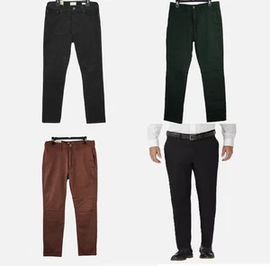 Lote de 12 Nuevos Pantalones de Vestir Goodfellow & Co Para Hombre Pana y Chinos, Haggar - Imagen 1 de 16
