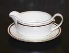 Ralph Lauren Home Wedgwood Equestrian Gravy Boat & Saucer 1989