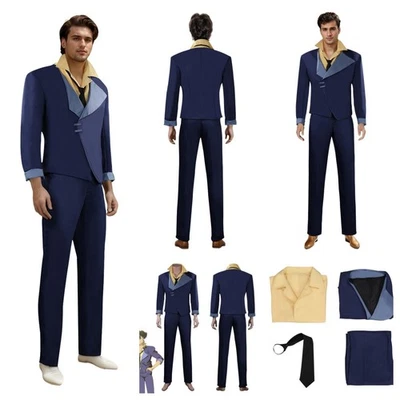 Spike Spiegel Cosplay Disfraz Anime Halloween Vaquero Cazarrecompensas Denim Trajes Foto 1 de 4