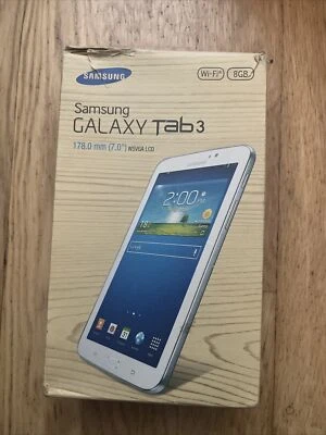 BRAND NEW Samsung Galaxy SM-T210 7 inch 8GB White - Image 1 of 4