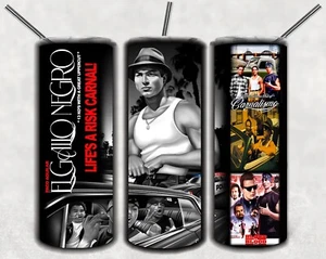 Blood in Blood out. (paco aguilar) 20oz stainless steel custom tumbler - Picture 1 of 1