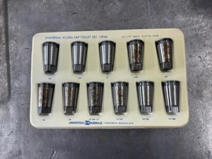 Universal Houdaille Acura-Tap Spannzangensatz P/N 15944 komplett mit Koffer 11-teilig - Bild 1 von 2