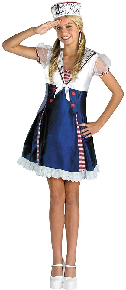 Ahoy Matey Sailor Child Costume Size Large (10-12) - Image 1 of 1