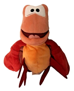 Disney Princess Little Mermaid Sebastian Crab 7" Plush Toy Stuffed Animal 2024 - Picture 1 of 5