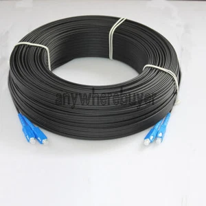 Cable de fibra óptica 300M puente exterior SC SM dúplex FTTH cable de conexión de caída SC G657 - Imagen 1 de 1