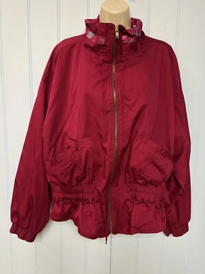 Line-Up For Sports Full Zip Vintage Peplum Style Jacket With Pockets Size L - Image 1 of 4