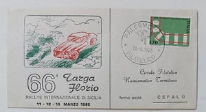 52357 /03 Busta Primo Giorno - 66° Targa Florio 11/3/1982 - Picture 1 of 4