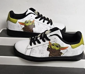 Rare Star Wars The Mandalorian Grogu Baby Yoda Unisex Size EU 36 Shoes US 5.5 - Picture 1 of 10