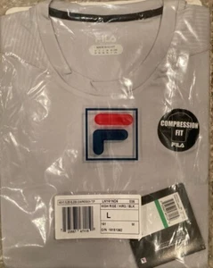 Fila Compression Workout Sleeveless Shirt Gray, size L- NIP - Picture 1 of 3