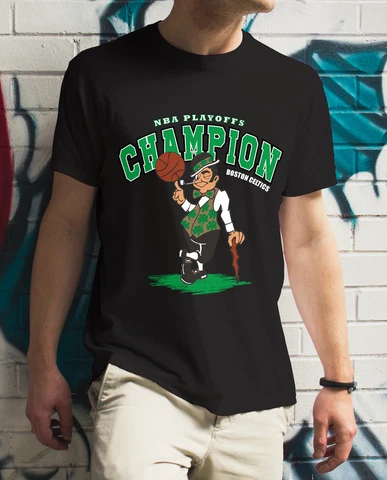 boston celtics t shirt, 2023 nba playoffs, Primary Logo t shirt champion Cover