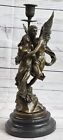 Bronze Marble Statue Cupid Psyche Eros Aphrodite Venus Winged Lovers Romantic