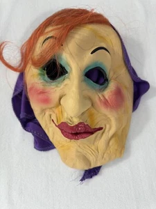 Amosfun Halloween Horror Mask Latex Witch Scary Festive Spooky Masks Ghost - Picture 1 of 5