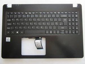 Acer Aspire 3 A315-34 UK Black Keyboard Palmrest AP2ME000100 - Afbeelding 1 van 19