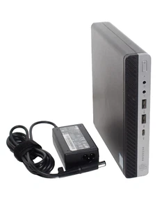 Tiny PC HP ProDesk 400 G3 Core i5-7500T 16GB DDR4 256Gb NVMe SSD WiFi 4K Win11P - Afbeelding 1 van 2