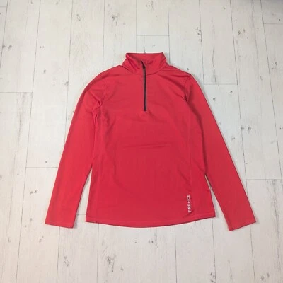 Bogner Fire + Ice 1/4 Zip Red Pullover Shirt L Training Top Stretch Activewear - Image 1 of 4
