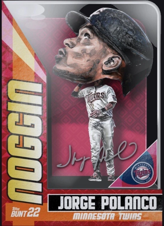 [DIGITAL] Topps Bunt - Jorge Polanco - Noggin 22 S2 - Signature - Image 1 of 1