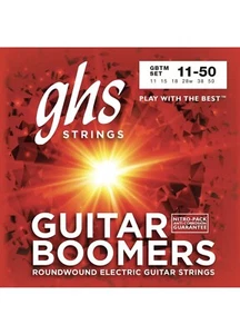 GHS Boomer Electric Guitar Strings True Medium (11-50) with (028-D) and (038-A) - Picture 1 of 1