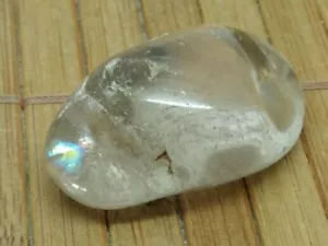 Gros QUARTZ FUME XL pierre roulee du Brésil - mineraux lithotherapie reiki - Imagen 1 de 6
