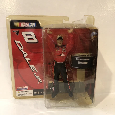 Dale Earnhardt Jr NASCAR Series 4 Action Figure McFarlane Toys Cover