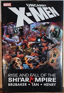 Uncanny X-Men Rise & Fall of the Shi'Ar Empire by Brubaker & Tan Marvel HC 2007 - Picture 1 of 5