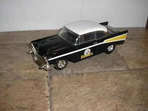 RARE ERTL 8 1/4” Custom 1957 Chevy Bel Air Pittsburgh Steelers Bank Free SHIP - Picture 1 of 6