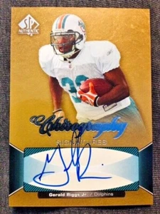 2006 SP Authentic Gerald Riggs Jr. Rookie RC Chirography Auto Autograph Rare - Picture 1 of 2