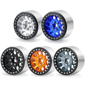 4PCS 2.2" Metal Beadlock Wheel Rims for 1/10 Wraith TRX-4 SCX10 D90 RC Crawler - Picture 1 of 56