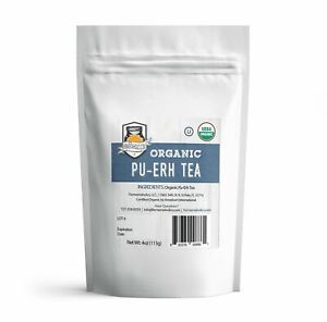 Fermentaholics USDA Certified Organic Loose Leaf Pu-Erh Tea - Perfect For...