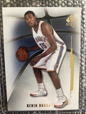 2008-09 Upper Deck SP Authentic Basketball Kevin Durant Card 4 Thunder Nets