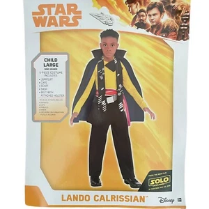 Costume Lando Calrissian bambino taglia grande 10-12 5 pezzi Star Wars NUOVO - Foto 1 di 11