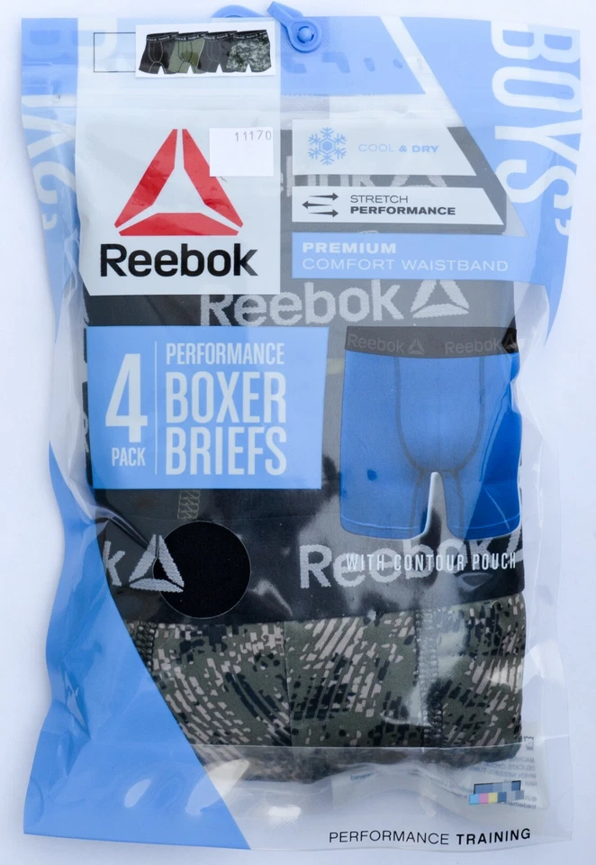 boys reebok boxer briefs 4packs total 16 boxers