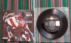 Survivor - Burning Heart (7", 45RPM, Single) ScottiBros USA Like New Used NM - Picture 1 of 1