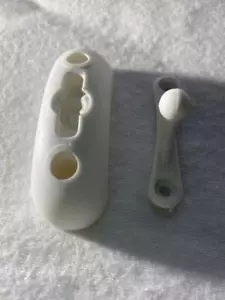 Soporte De Puerta Exterior Para Caravana, Autocaravana, Barco Blanco - Imagen 1 de 2