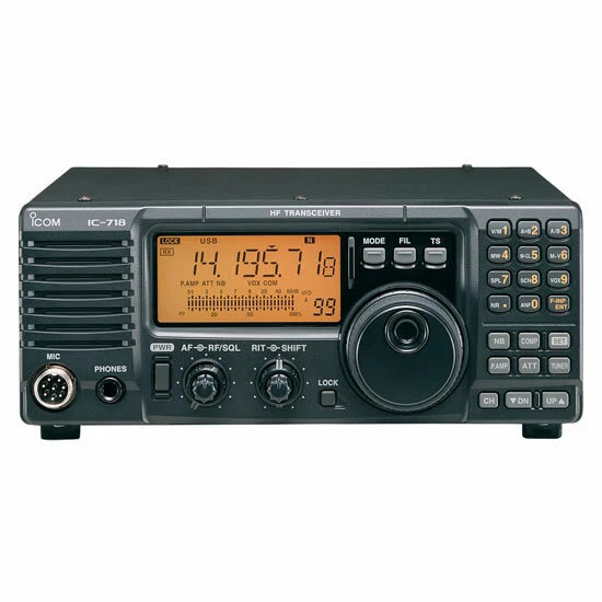  ICOM IC-718 IC718 RADIO HF TRANSCEIVER SERVICE REPAIR MANUAL & SCHEMATIC - Image 1 of 1