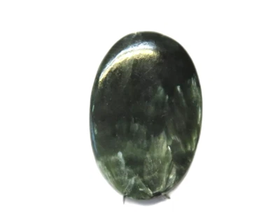 Serafinit Klinochlor - Serafinite Cabochons 44,6x29,3 mm 71 ct. Nr. U25747 - Bild 1 von 2