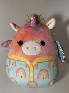 Squishmallows Jaime the Pegasus in pajamas 8in plush, series 37 - Picture 1 of 2