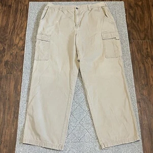The North Face Cargo Pants Mens Size 38 Tan Canvas Outdoor Grunge Skater Pockets - Picture 1 of 11