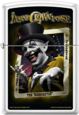 ICP Ringmaster - Encendedor Zippo blanco mate Foto 1 de 2
