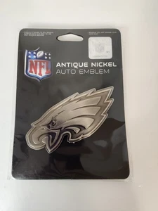 New NFL Philadelphia Eagles Auto Car Truck Heavy Duty Real Chrome Metal Emblem - Picture 1 of 2