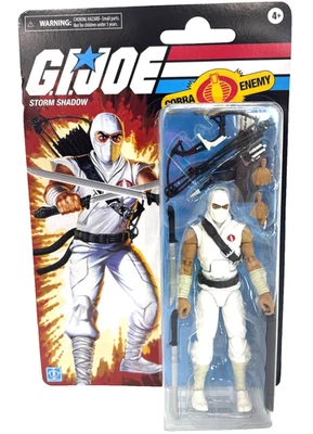 Hasbro G.I. Joe Storm Shadow 6" Classified Series Retro Cardback PN00073485 - Image 1 of 4