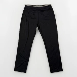 Reebok Yogahose Damen Größe XL Poly, Elasthan schwarz hoher Bund 34 Zoll Länge - Bild 1 von 11